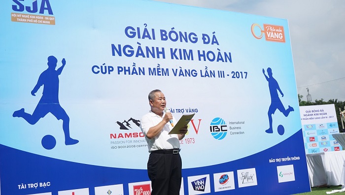 KHAI MẠC GIẢI BÓNG ĐÁ NGÀNH KIM HOÀN CÚP PHẦN MỀM VÀNG LẦN III NĂM 2017