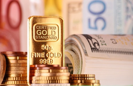 Vàng ổn định dù chịu áp lực từ đồng dollar và triển vọng tăng lãi suất