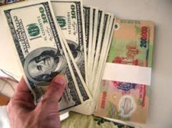 Tỷ giá trung tâm giảm 10 đồng