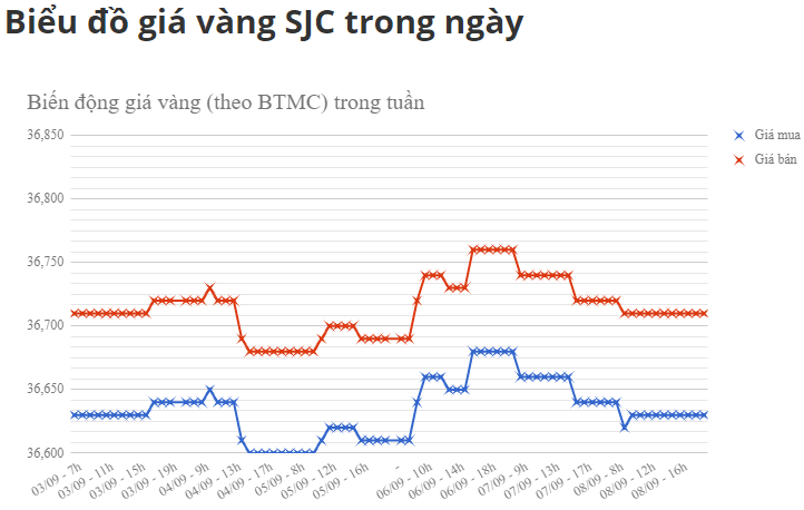 Tuần qua: Vàng nội tiếp tục đi ngang trong bối cảnh giá vàng thế giới trồi sụt mạnh
