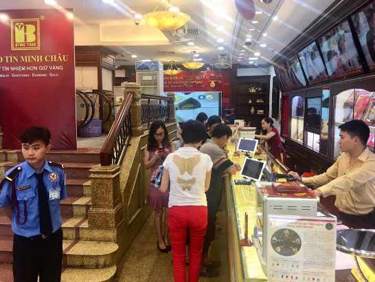 USD khởi sắc, giá vàng đồng loạt giảm