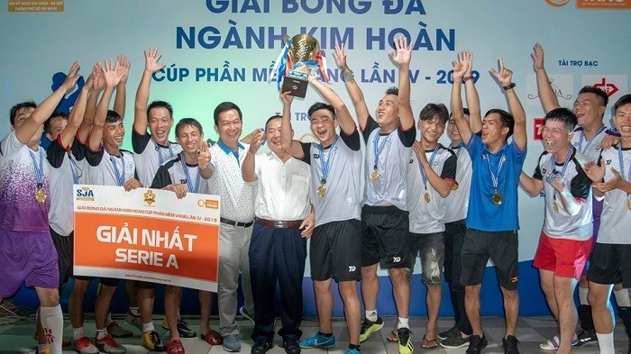 BẾ MẠC GIẢI BÓNG ĐÁ NGÀNH KIM HOÀN 2019