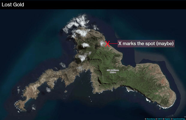 Nhà săn kho báu Hà Lan &#8216;lùng sục&#8217; 800 thùng vàng trên hòn đảo của Robinson Crusoe