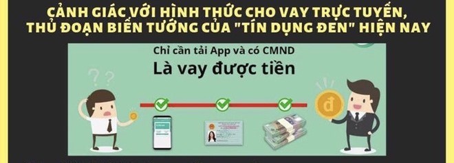 Cảnh báo cho vay trực tuyến lãi suất 1.600%/năm