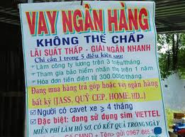 Cho vay 50 triệu, siết nợ thành... 1,3 tỷ