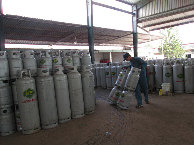 Giá gas tăng sốc ngày đầu năm 2020