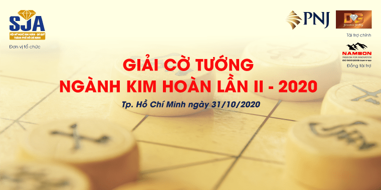 Giải cờ tướng ngành kim hoàn lần II năm 2020