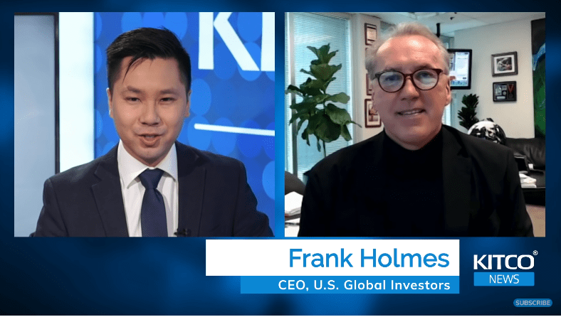 Frank Holmes duy trì mục tiêu giá vàng 4000$; chứng khoán, bitcoin, lạm phát sẽ tăng vào năm 2021