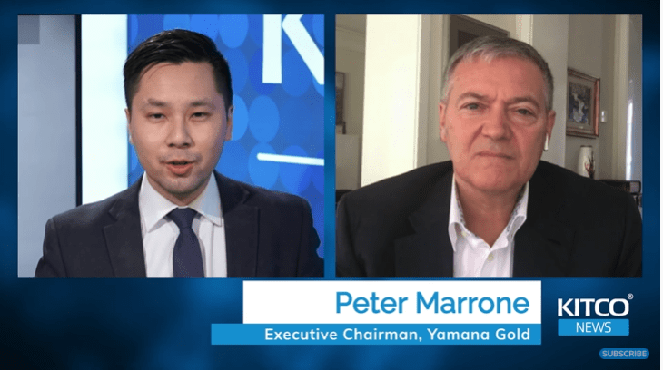 Peter Marrone của Yamana: ‘Cơn bão hoàn hảo’ để vàng, bạc tăng giá bền vững về cơ bản là…