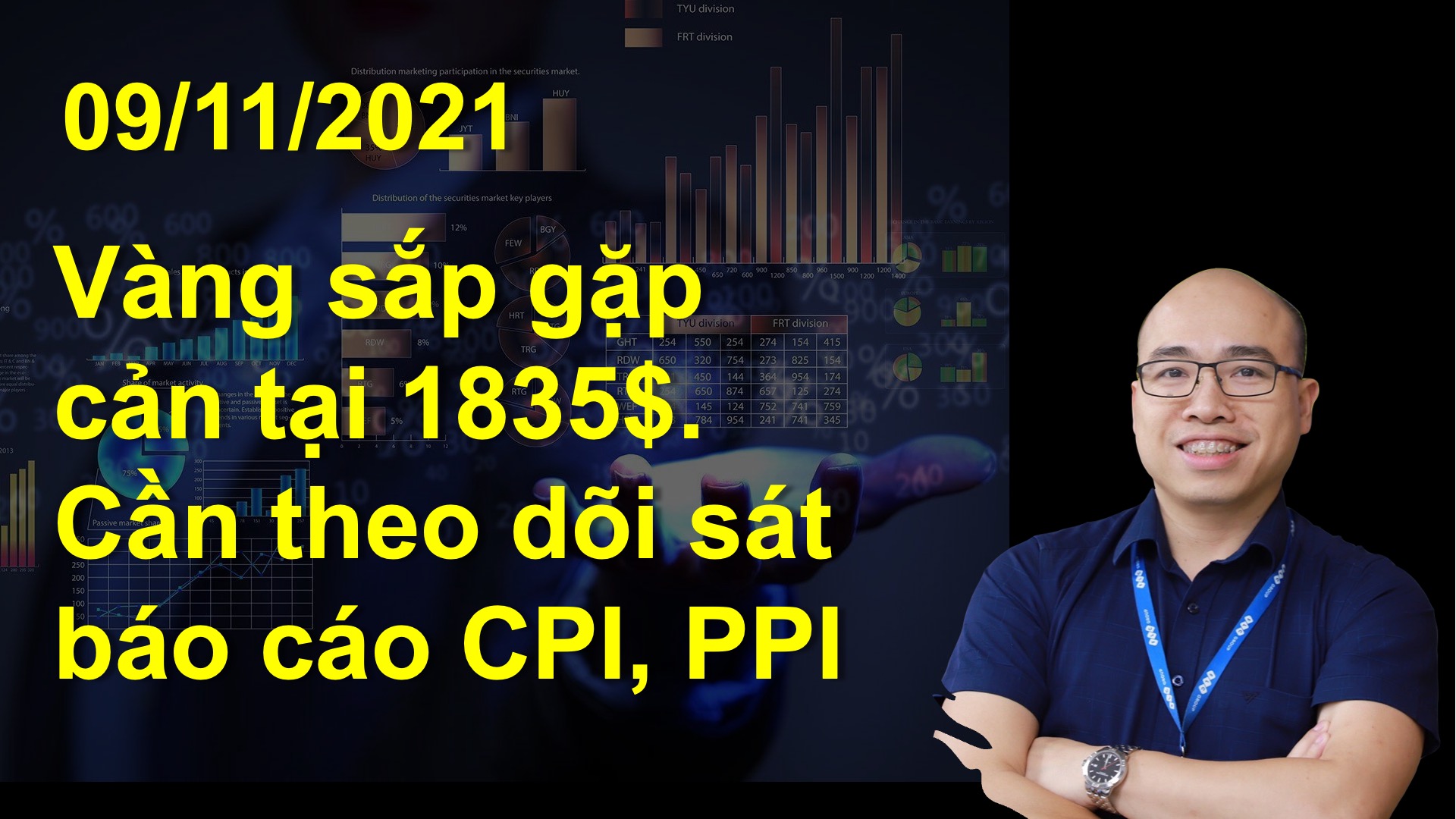 Bản tin 09/11: Vàng vượt 1800$ nhưng trước mặt nó là các mốc cản quan trọng