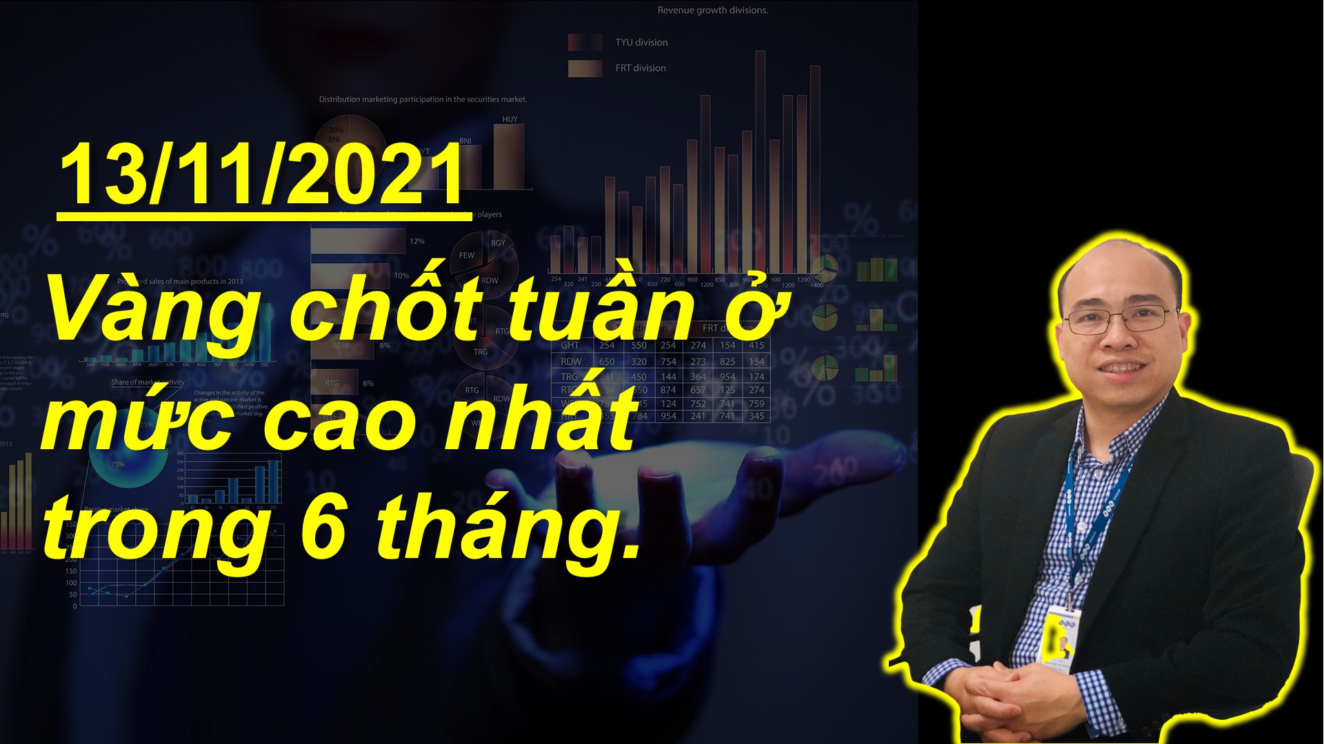 Bản tin video 13/11: Chốt tuần, vàng đứng ở mức cao nhất trong vòng 6 tháng qua