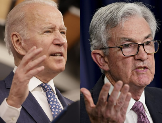 Tổng thống Joe Biden gặp Chủ tịch Fed Jerome Powell, thảo luận về lạm phát