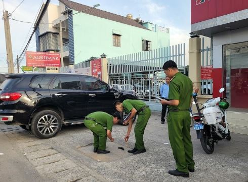 Dùng súng cướp ngân hàng tại Đồng Nai