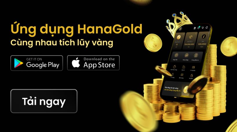 HanaGold &#8211; Ứng dụng tích lũy vàng 4.0