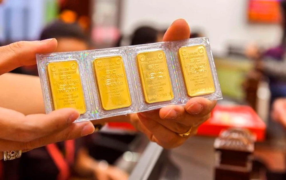 Vàng miếng ngày 14/5: Giảm một nhịp 500 nghìn rồi đứng yên &#8211; Vàng nội đang cao hơn vàng ngoại 16 triệu