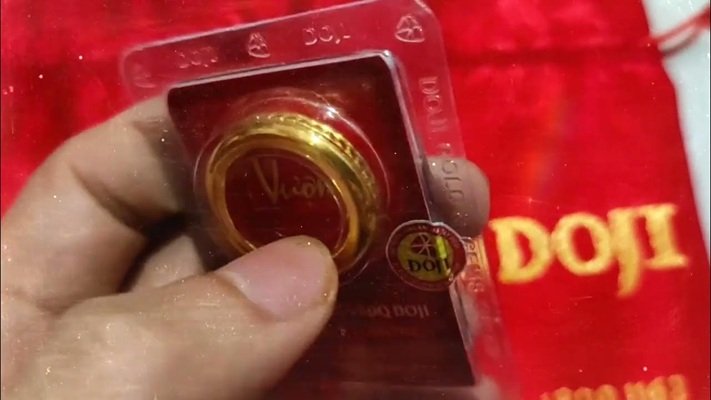 Vàng nhẫn 9999 ngày 18/6: DOJI không đổi 2 ngày liên tiếp