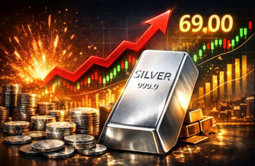 Giá Bạc hôm nay 22/12: Thế giới suýt mốc 70USD – Bạc Phú Quý phá kỉ lục liên tục, tăng 50% chỉ trong 3 tháng