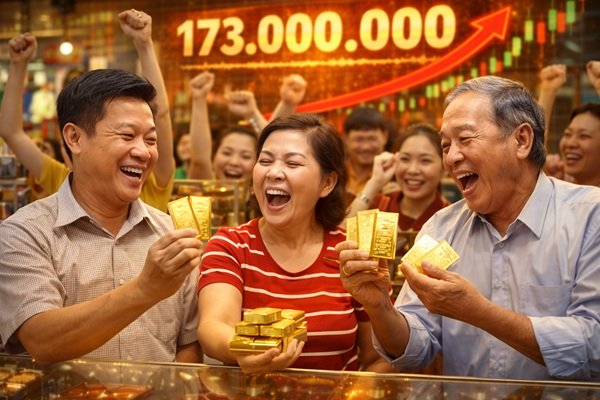 Cập nhật Giá Vàng 23/1: Vàng “phi mã” áp sát 5.000 USD: SJC mở cửa tăng ngay 4 triệu