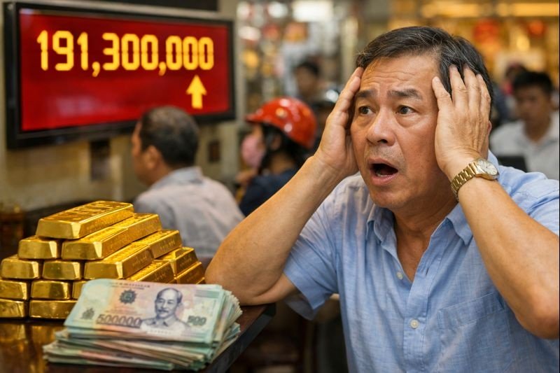 Vàng miếng ngày 29/1: Sốt sình sịch: 191,3 triệu giờ đang là ATH mới