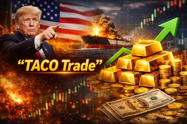 Bí mật “TACO Trade”: Vì sao cứ có tin từ Donald Trump là vàng lại bật tăng?
