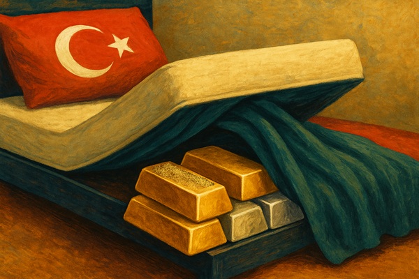 Thổ Nhĩ Kỳ bán 58,4 tấn vàng trong 2 tuần, thị trường dậy sóng