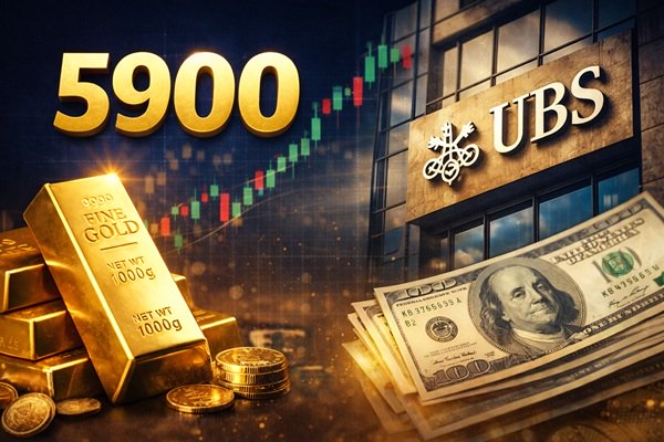 “UBS bất ngờ hạ dự báo vàng: Cú chỉnh ngắn hạn hay cơ hội lên 5.900 USD?”