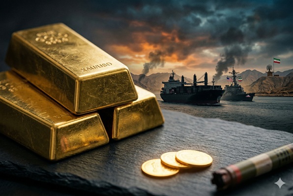 Eo biển Hormuz bị đe dọa đóng cửa: Đòn giáng chí mạng khiến vàng mất đà tăng