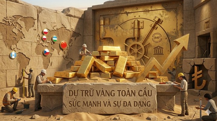 Vàng giảm giá và cuộc chơi tất tay của các ngân hàng trung ương quyền lực