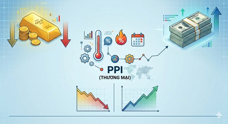 Dự báo PPI Mỹ tối nay: Liệu có cơ hội cho Vàng tăng giá?