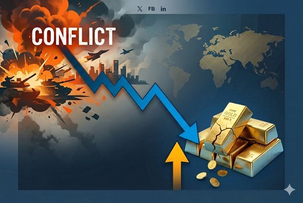 Đầu tư vàng trong thời kỳ xung đột: Vịnh tránh bão an toàn hay canh bạc rủi ro?