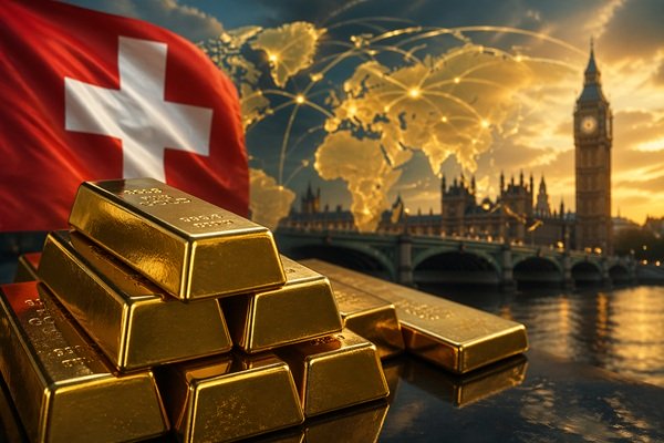 Dòng tiền hoảng loạn? Vàng từ Switzerland chảy mạnh sang London, tăng 30% chỉ trong 1 tháng
