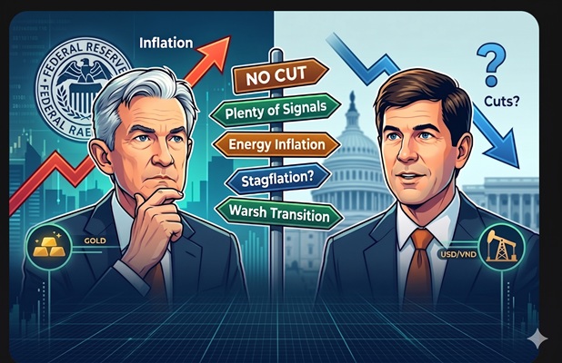 3 kịch bản FOMC tối nay và dự báo phản ứng của Vàng – USD – CK sau tin ‘bom tấn’