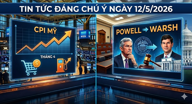 Đọc gì hôm nay 12/5: Dữ liệu lạm phát Mỹ tháng 4 – Ông Powell rời ghế Chủ tịch Fed