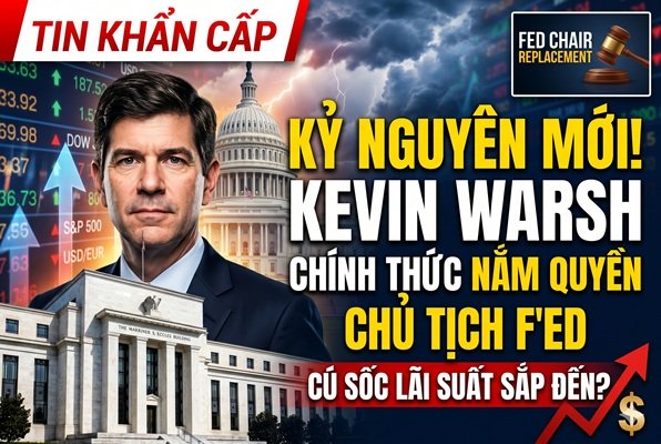 Kevin Warsh là ai? Tại sao giới tài phiệt Wall Street đang “run rẩy” trước tân Chủ tịch Fed?