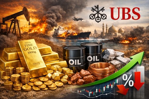 Sốc: Chiến sự Iran kích hoạt “siêu chu kỳ” hàng hóa – UBS cảnh báo vàng, dầu còn tăng mạnh dù hòa bình lập lại!