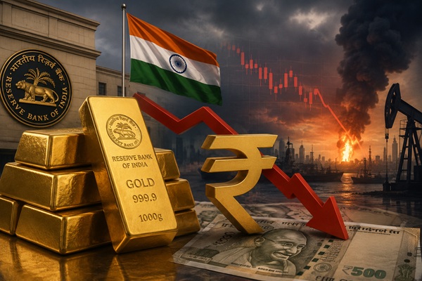 Ấn Độ bán tháo 12 tỷ USD vàng trong 2 tuần: Khủng hoảng đồng Rupee và áp lực dầu mỏ leo thang