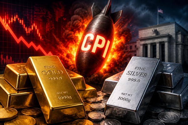 Trước giờ G CPI: Vàng – Bạc đối mặt kịch bản xấu nhất
