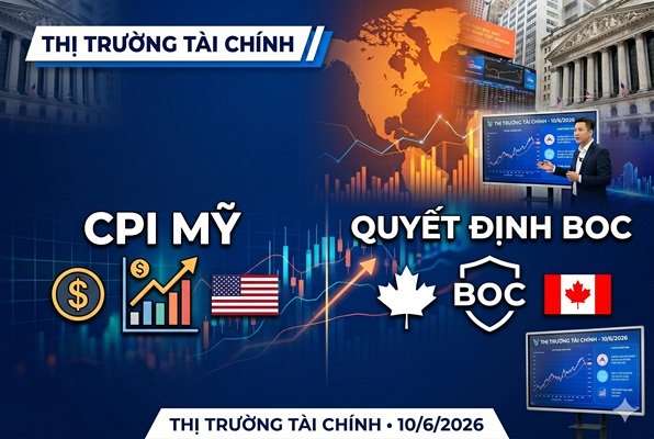 Đọc gì ngày 10/6: Lạm phát Mỹ tháng 5 – Căng thẳng Trung Đông leo thang – Quyết sách của BOC