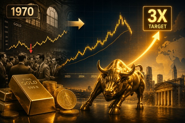 Bí ẩn thị trường vàng: Mô hình 1970 tái xuất, cú tăng gấp 3 đang đến?