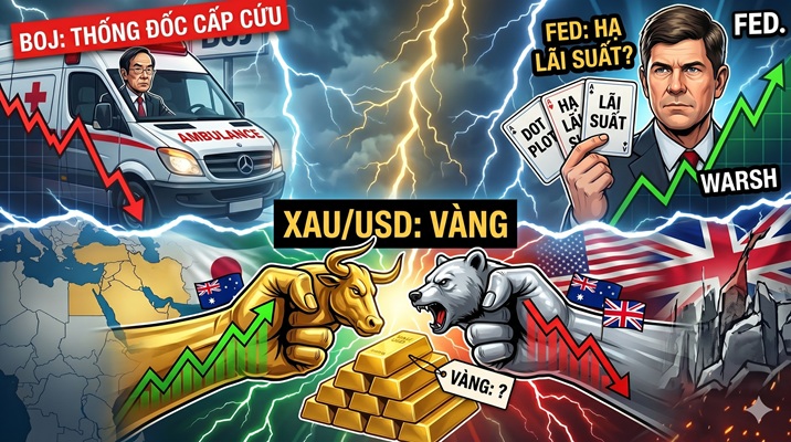LIVE vĩ mô tuần 15 – 19/6: BoJ tăng lãi suất, Fed họp trận đầu với tân Chủ tịch – Vàng nín thở trước giờ G!”