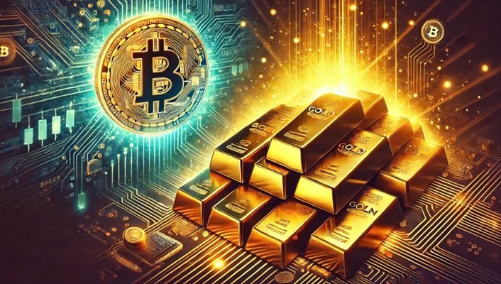 Bitcoin “bên bờ vực” $50K: Vàng bất ngờ vượt mặt – Dòng tiền đang tháo chạy?