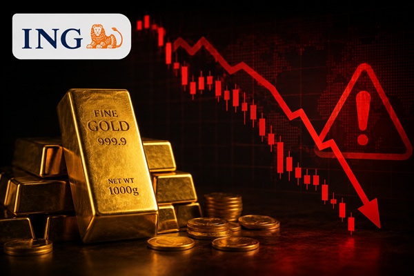 Vàng rơi thủng 4.000 USD – ING hạ dự báo: Liệu còn cú sập nào nữa?