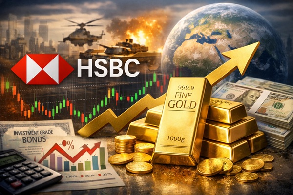 HSBC giữ quan điểm lạc quan: Giá vàng sẽ tăng, nhưng không theo cách bạn nghĩ