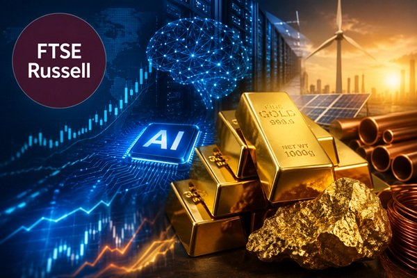 FTSE Russell: Giữ vàng là chưa đủ, nhà đầu tư đang bỏ lỡ “mỏ vàng” mới từ AI