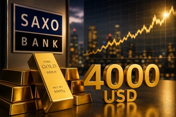 Saxo Bank: Giá vàng “lì đòn” trên 4.000 USD: NĐT bắt đầu phớt lờ nỗi lo lạm phát dù giá dầu tăng dựng đứng?