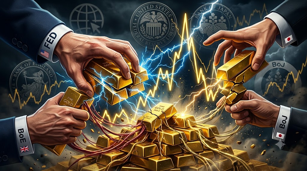 Tuần tới: 3 ông lớn Fed – BoE – BoJ cùng “ra đòn”, vàng sắp biến động dữ dội!