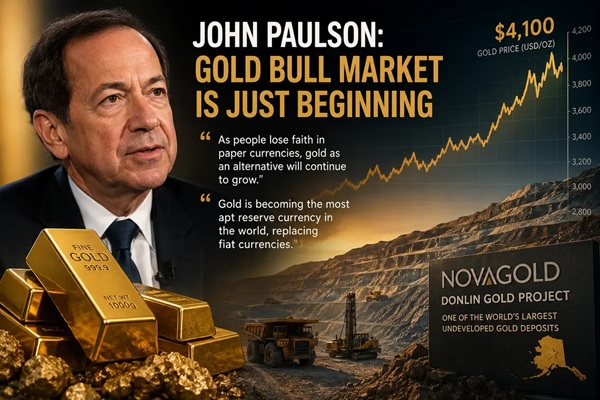 Vàng vẫn ở “chân sóng lớn”? Tỷ phú John Paulson tiết lộ chiến lược đầu tư khiến giới tài chính chú ý