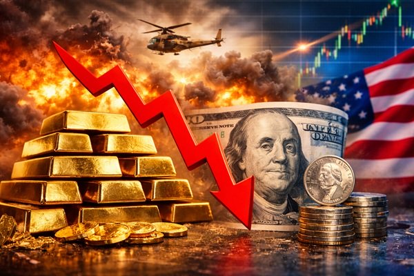 Đừng bắt đáy vội! Vàng vẫn trong xu hướng giảm khi USD chỉ hạ nhiệt trong ‘chốc lát’
