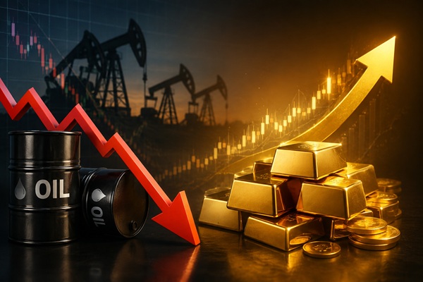 WTI có nguy cơ thủng mốc 77 USD – Vàng sẽ hưởng lợi lớn?