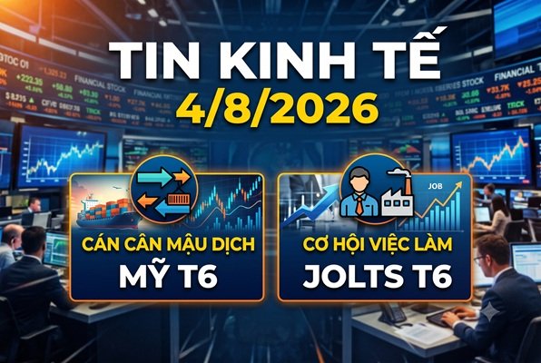 Đọc gì hôm nay 4/8: Cơ hội việc làm JOLTS Mỹ tháng 6